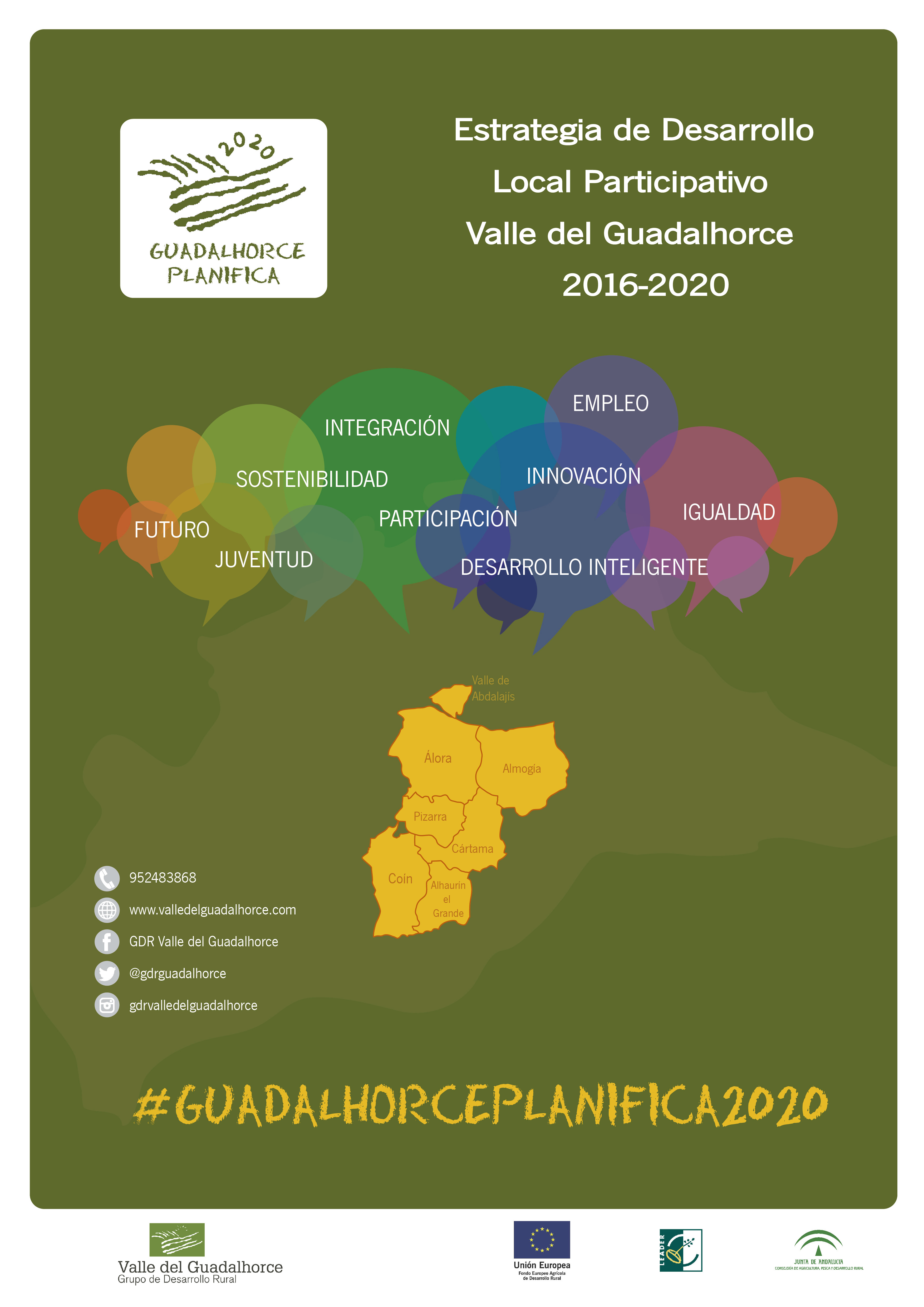 Hasta el pr�ximo lunes 1 de Agosto, es posible hacer aportaciones a la Estrategia de Desarrollo Local del Valle del Guadalhorce para el periodo 2014-2020